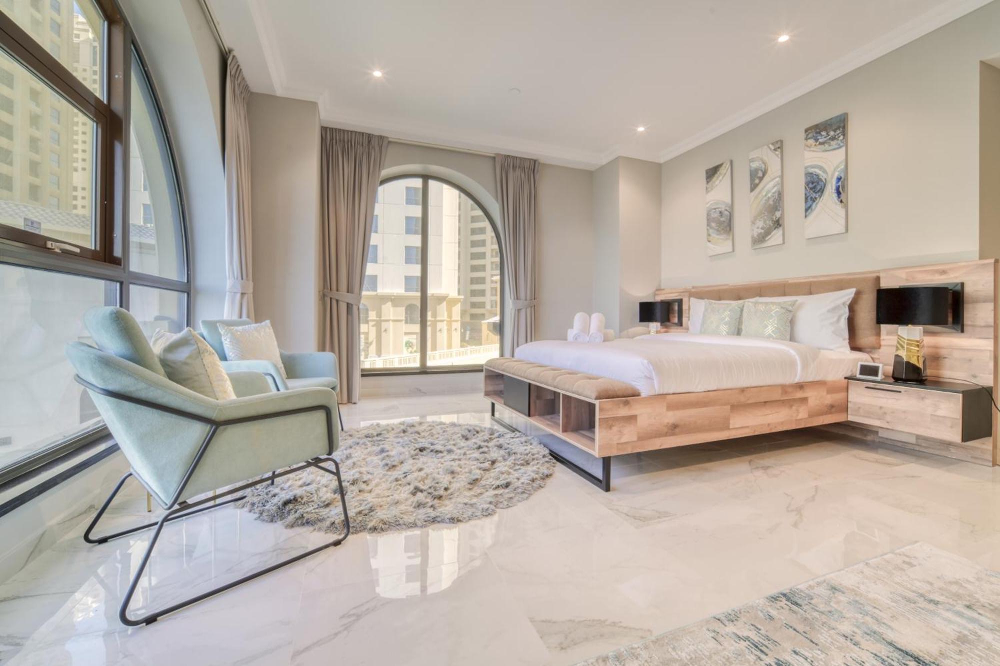 New! Sea View Luxurious 4 Bedroom Duplex 迪拜 外观 照片