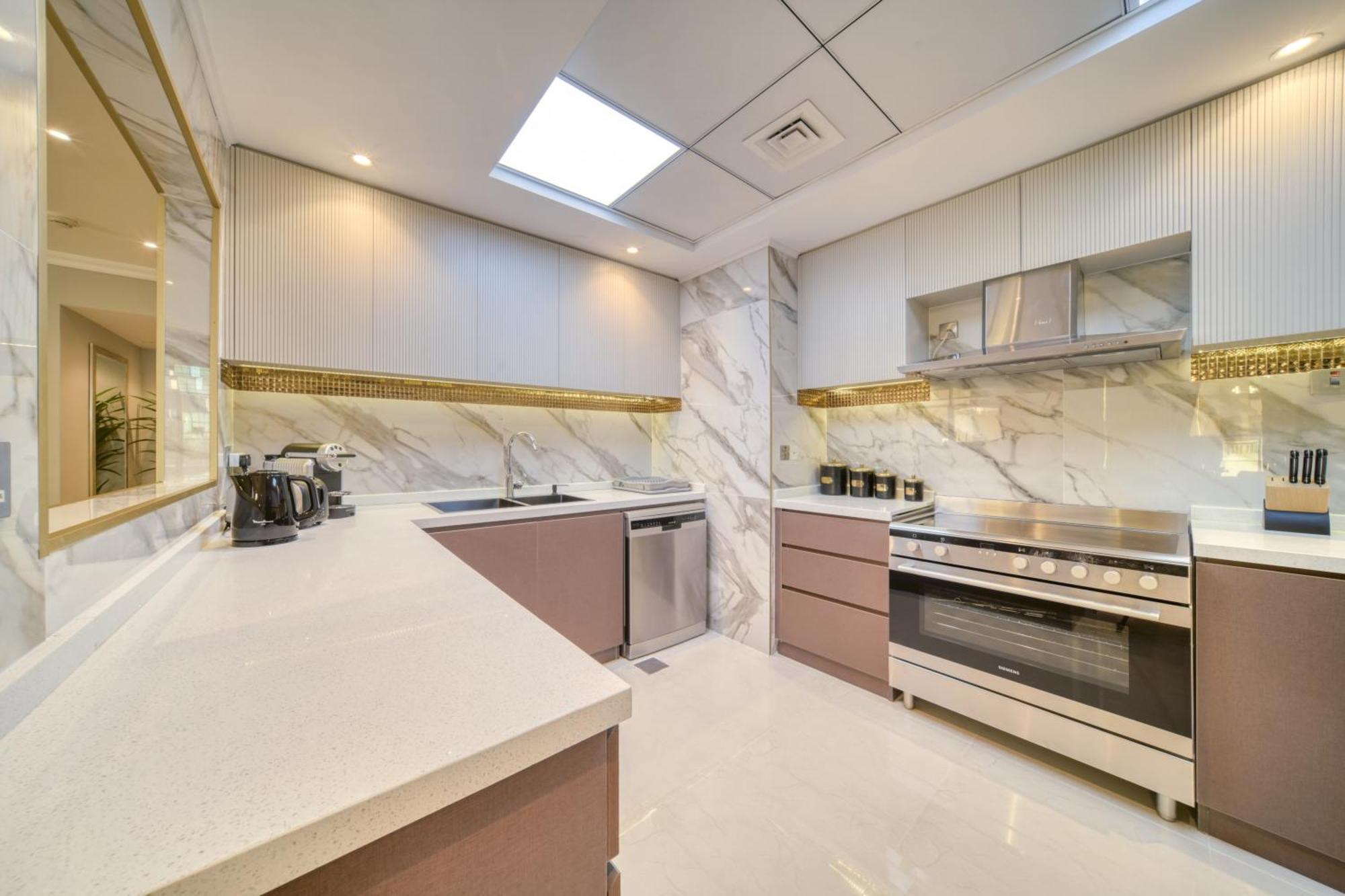 New! Sea View Luxurious 4 Bedroom Duplex 迪拜 外观 照片