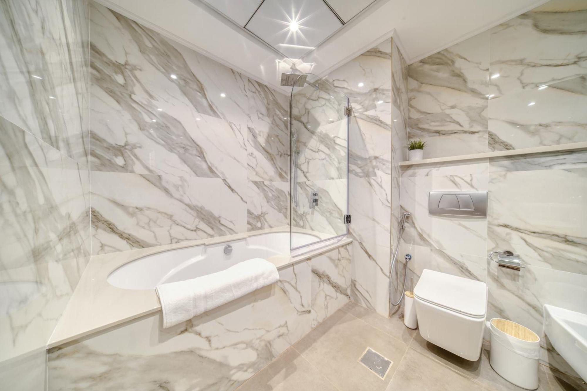 New! Sea View Luxurious 4 Bedroom Duplex 迪拜 外观 照片