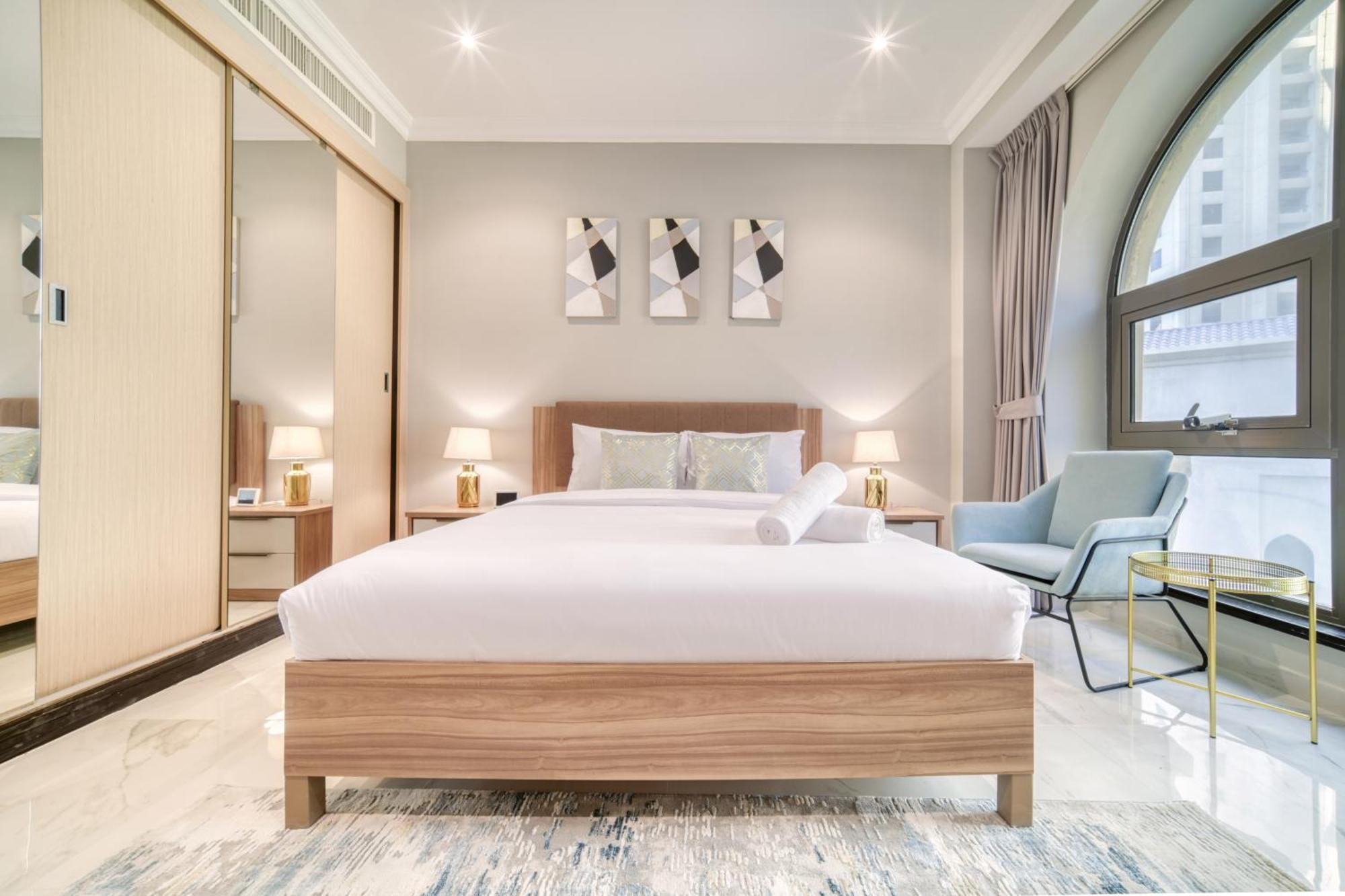 New! Sea View Luxurious 4 Bedroom Duplex 迪拜 外观 照片