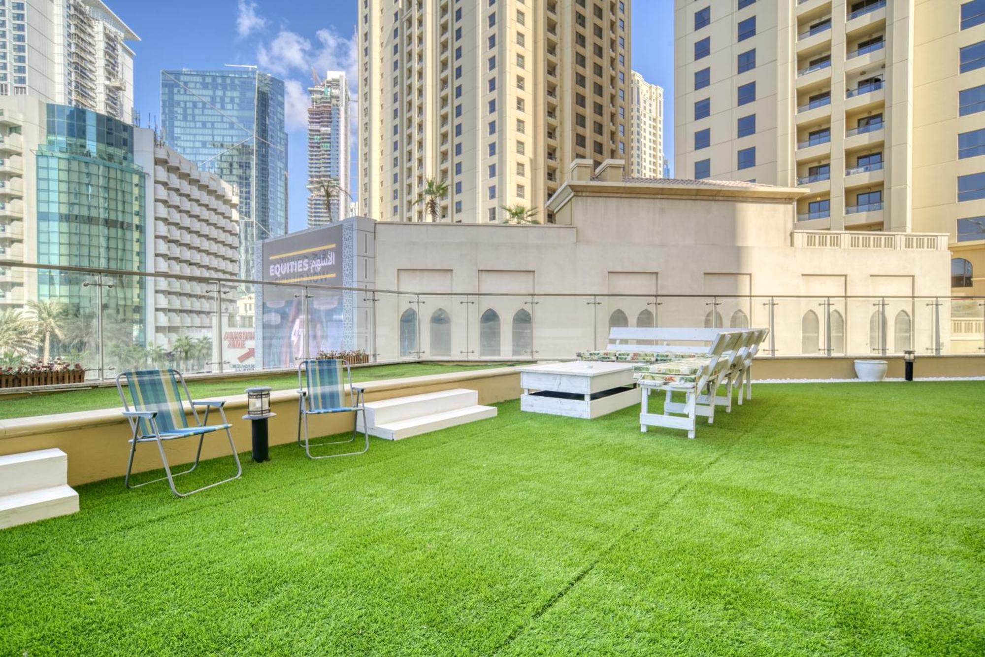 New! Sea View Luxurious 4 Bedroom Duplex 迪拜 外观 照片